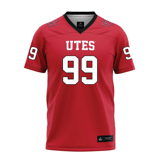 Utah - NCAA Football : Jamal Wallace - Red Football Jersey-0