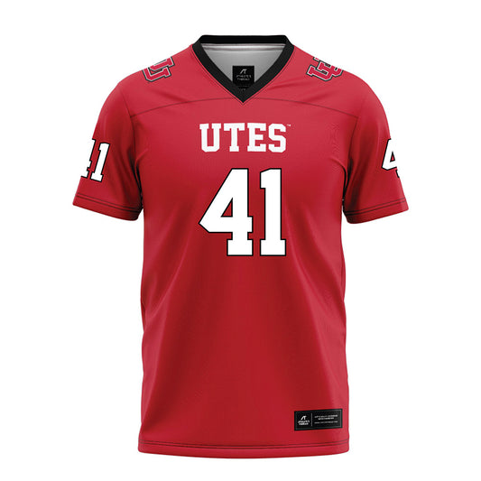 Utah - NCAA Football : LaGary Mitchell Jr - Red Football Jersey-0