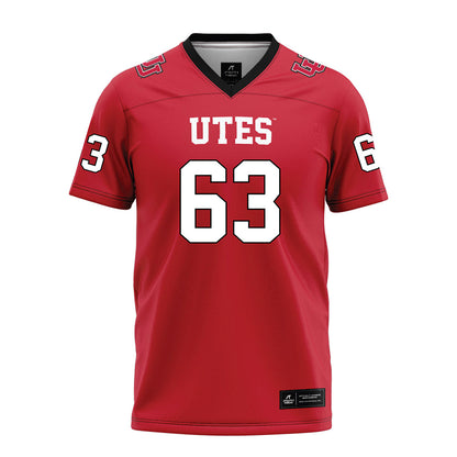 Utah - NCAA Football : Tanner Cragun - Red Football Jersey-0