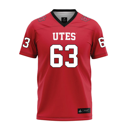 Utah - NCAA Football : Tanner Cragun - Red Football Jersey-0