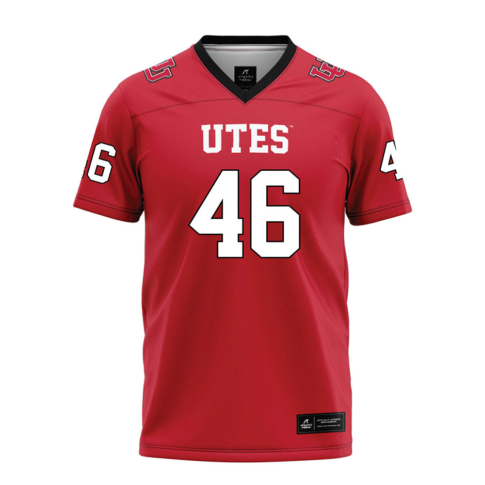 Utah - NCAA Football : Mauka Bernard - Red Football Jersey-0