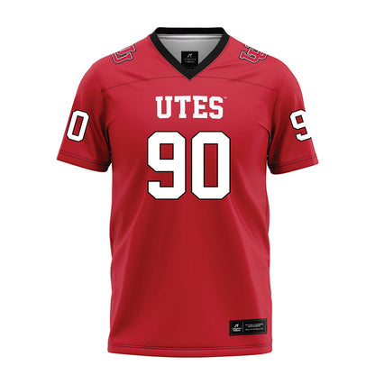 Utah - NCAA Football : Jireh Moe - Red Football Jersey-0