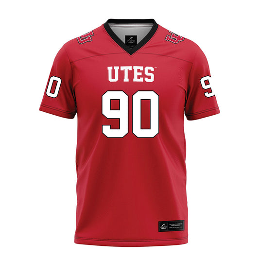 Utah - NCAA Football : Jireh Moe - Red Football Jersey-0