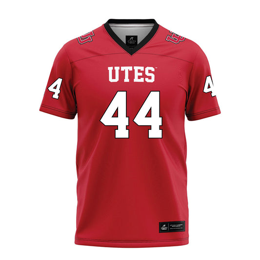 Utah - NCAA Football : Sione Motuapuaka - Red Football Jersey-0