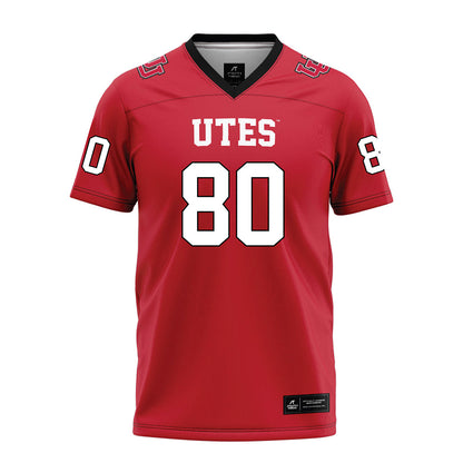 Utah - NCAA Football : Bryson Baker - Red Football Jersey-0
