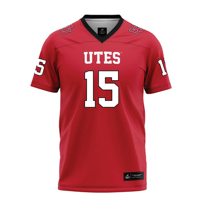 Utah - NCAA Football : Lance Holtzclaw - Red Football Jersey-0