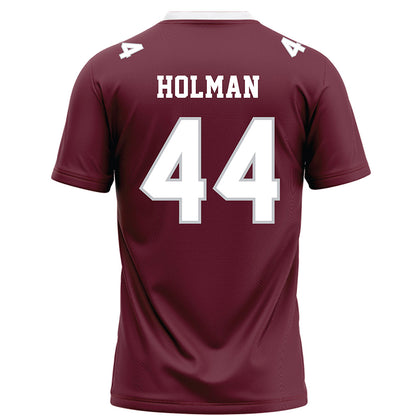 Mississippi State - NCAA Football : Gavin Holman - Maroon Football Jersey-1
