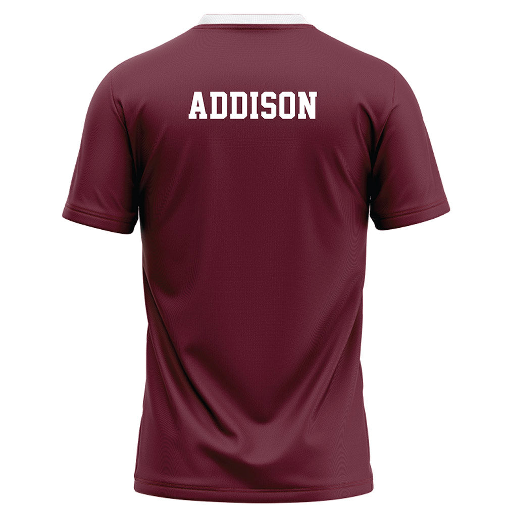 Mississippi State - NCAA Football : Chris Addison - Maroon Football Jersey-1