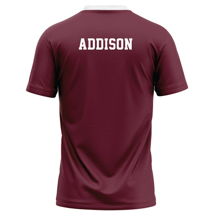 Mississippi State - NCAA Football : Chris Addison - Maroon Football Jersey-1