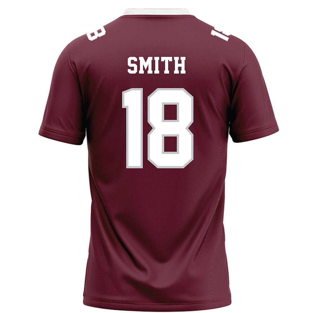 Mississippi State - NCAA Football : Sekou Smith - Maroon Football Jersey-1