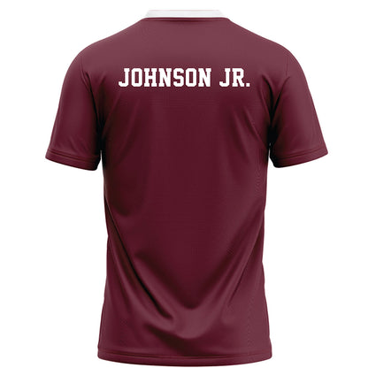 Mississippi State - NCAA Football : Terrell Johnson Jr. - Maroon Football Jersey-1