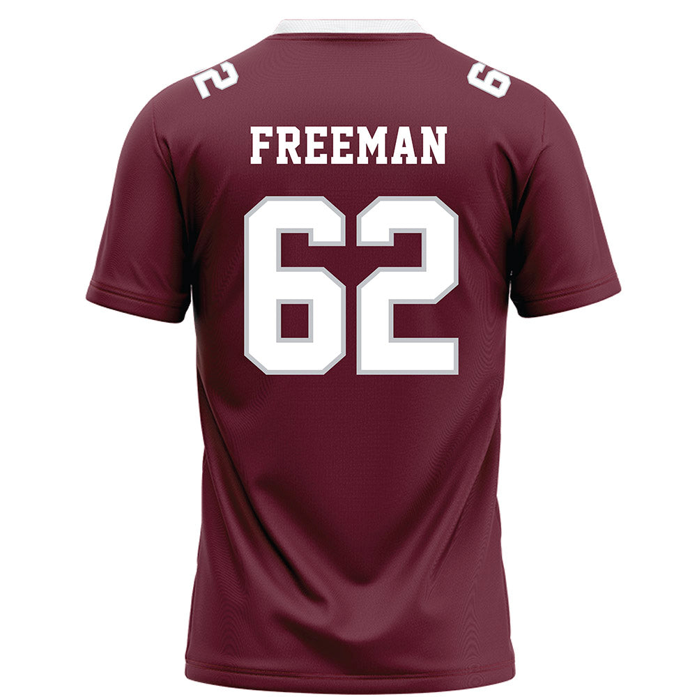 Mississippi State - NCAA Football : Jamari Freeman - Maroon Football Jersey-1