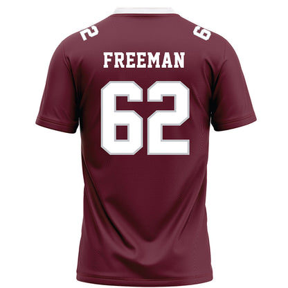 Mississippi State - NCAA Football : Jamari Freeman - Maroon Football Jersey-1