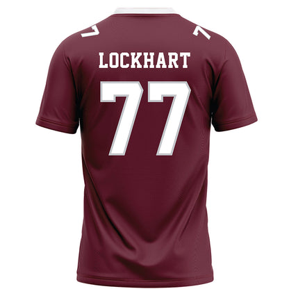 Mississippi State - NCAA Football : Tyler Lockhart - Maroon Football Jersey-1