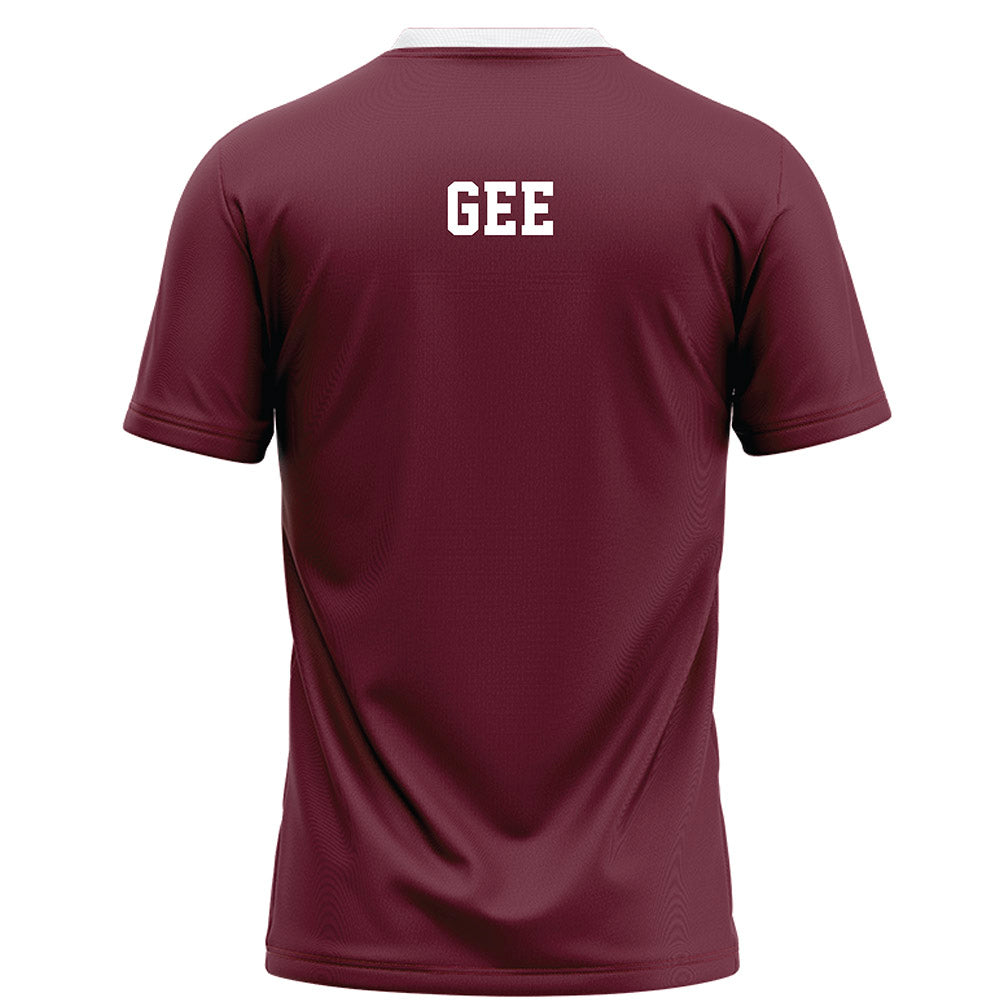 Mississippi State - NCAA Football : Shawn Gee - Maroon Football Jersey-1