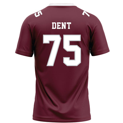 Mississippi State - NCAA Football : Isaiah Dent - Maroon Football Jersey-1