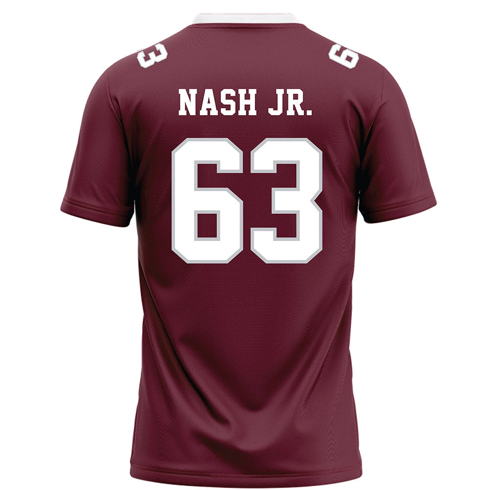 Mississippi State - NCAA Football : Mario Nash Jr. - Maroon Football Jersey-1