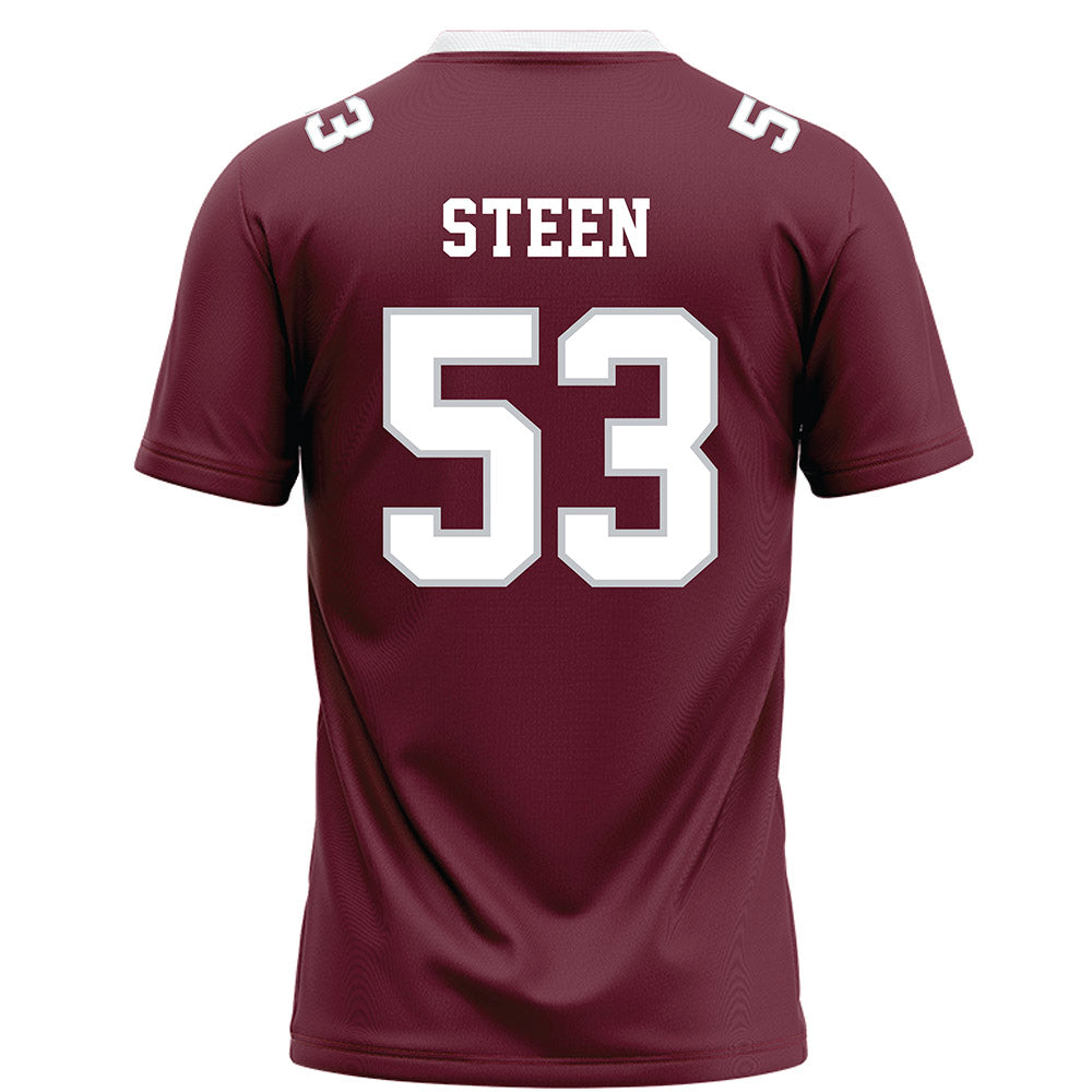 Mississippi State - NCAA Football : Dylan Steen - Maroon Football Jersey-1
