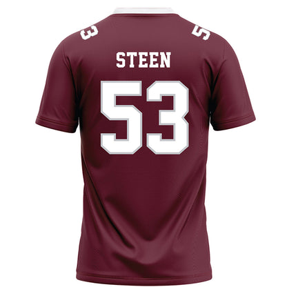 Mississippi State - NCAA Football : Dylan Steen - Maroon Football Jersey-1