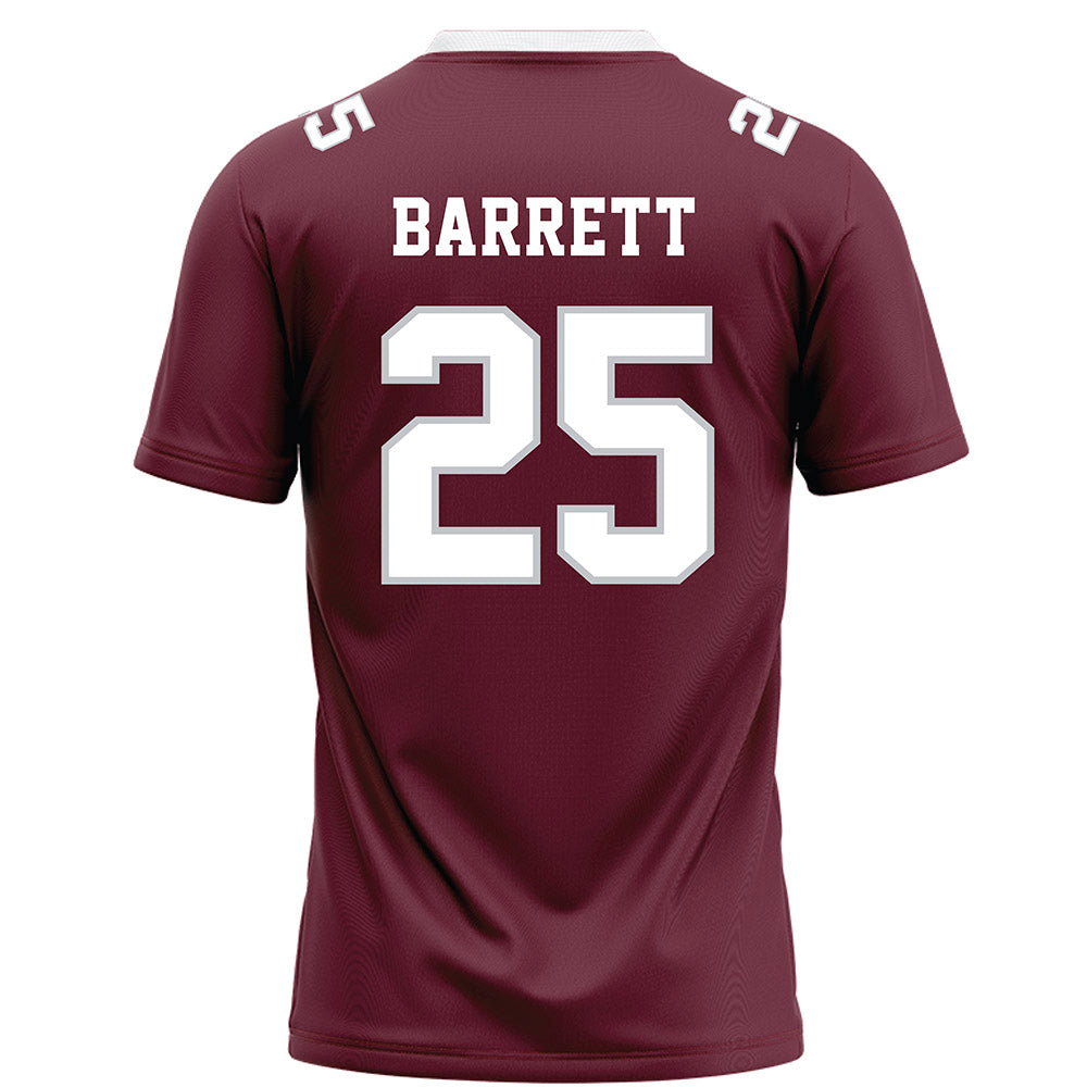 Mississippi State - NCAA Football : Kolby Barrett - Maroon Football Jersey-1