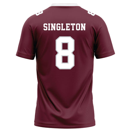 Mississippi State - NCAA Football : Kaylib Singleton - Maroon Football Jersey-1