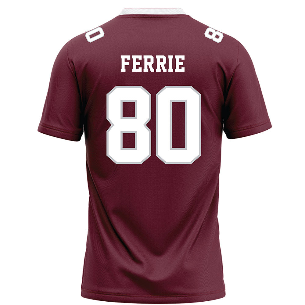 Mississippi State - NCAA Football : Kyle Ferrie - Maroon Football Jersey-1