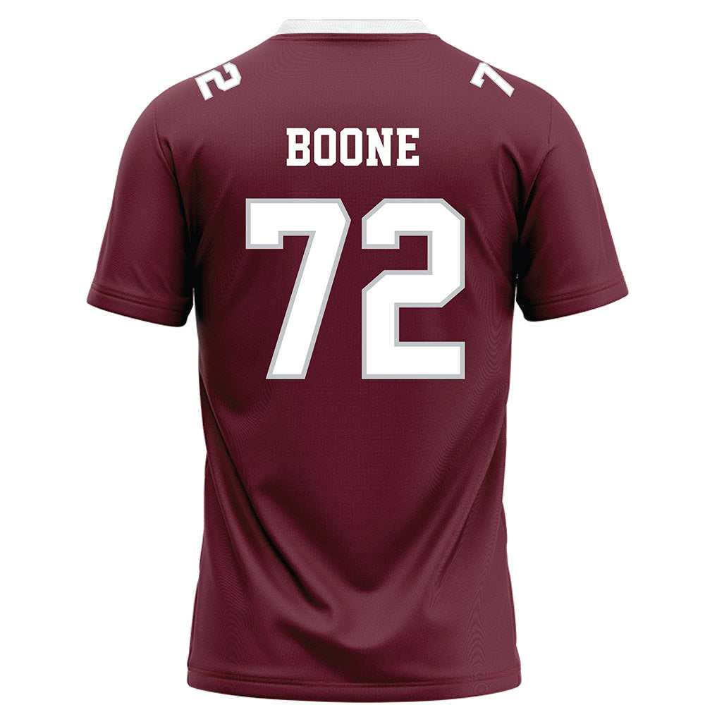 Mississippi State - NCAA Football : Canon Boone - Maroon Football Jersey-1