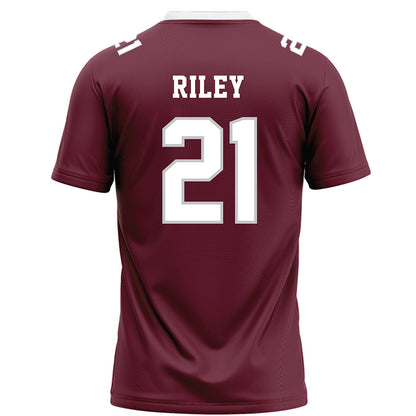 Mississippi State - NCAA Football : Dre Riley - Maroon Football Jersey-1