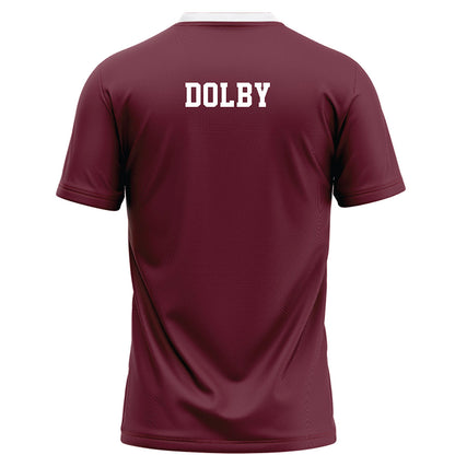 Mississippi State - NCAA Football : Kendel Dolby - Maroon Football Jersey-1