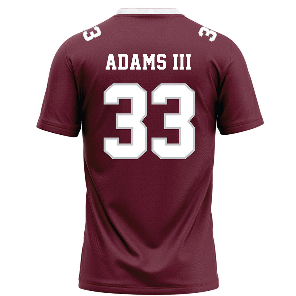 Mississippi State - NCAA Football : Douglas Adams III - Maroon Football Jersey-1
