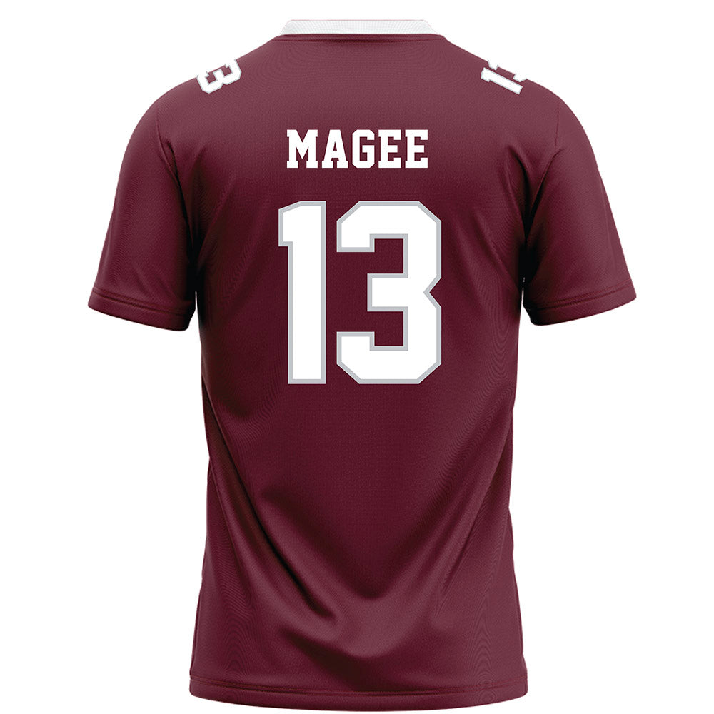 Mississippi State - NCAA Football : Sanfrisco Magee - Maroon Football Jersey-1