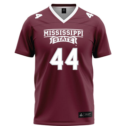 Mississippi State - NCAA Football : Gavin Holman - Maroon Football Jersey-0