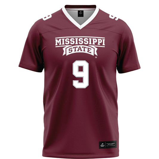 Mississippi State - NCAA Football : JaRay Bledsoe - Maroon Football Jersey-0