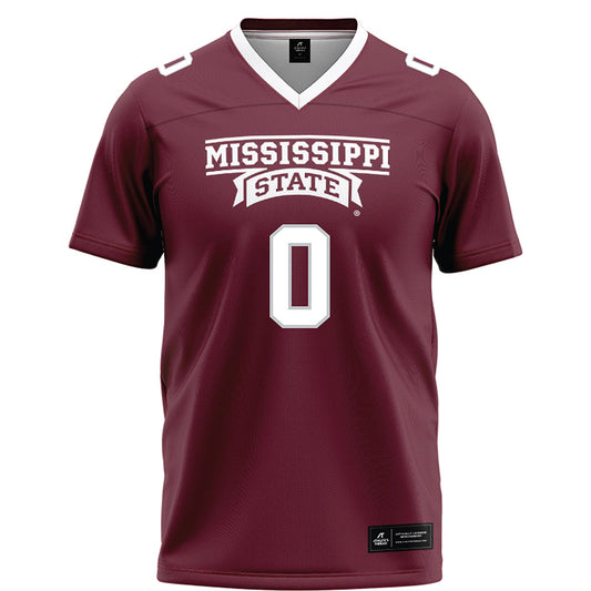 Mississippi State - NCAA Football : Gracen Harris - Maroon Football Jersey-0