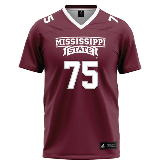 Mississippi State - NCAA Football : Isaiah Dent - Maroon Football Jersey-0