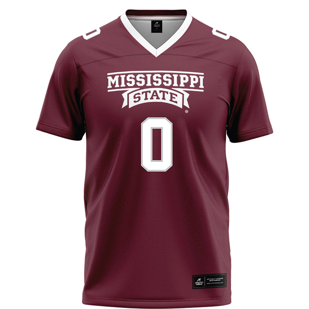 Mississippi State - NCAA Football : Gracen Harris - Maroon Football Jersey-0