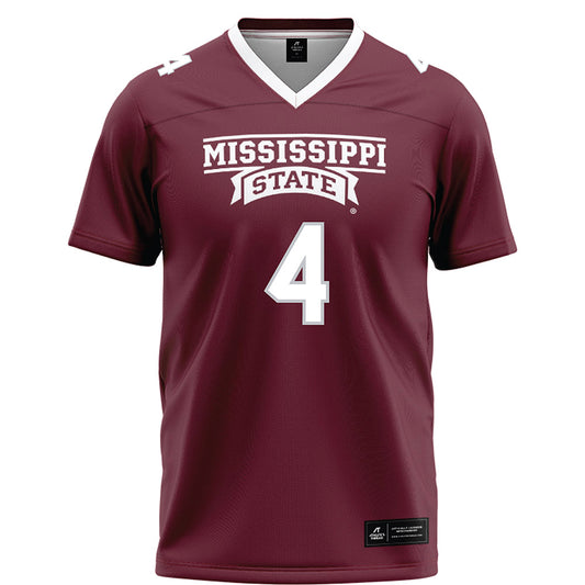 Mississippi State - NCAA Football : Amaree Williams - Maroon Football Jersey-0