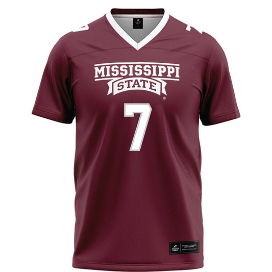 Mississippi State - NCAA Football : Zakari Tillman - Maroon Football Jersey-0