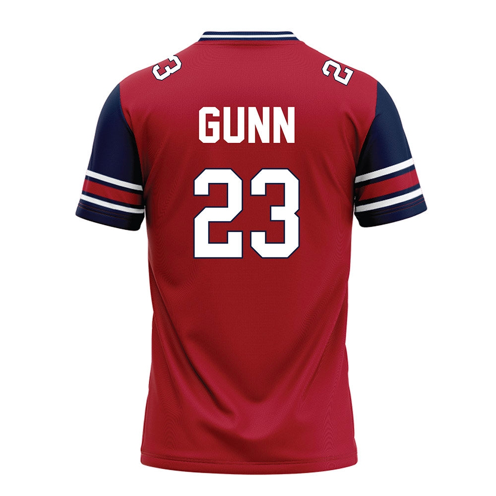 Liberty - NCAA Football : Myke Gunn - Red Football Jersey-1