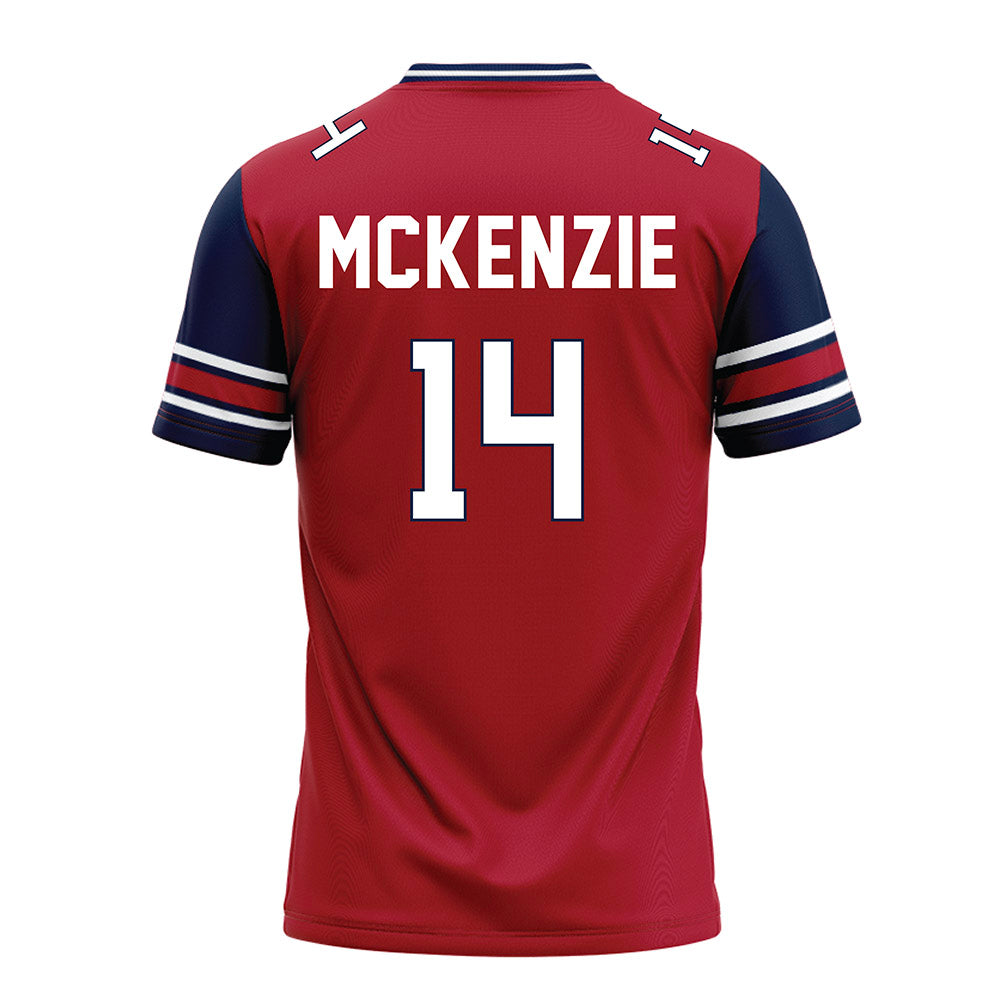 Liberty - NCAA Football : Elijah McKenzie - Red Football Jersey-1