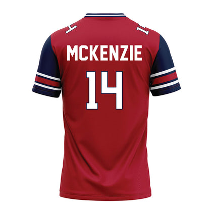 Liberty - NCAA Football : Elijah McKenzie - Red Football Jersey-1