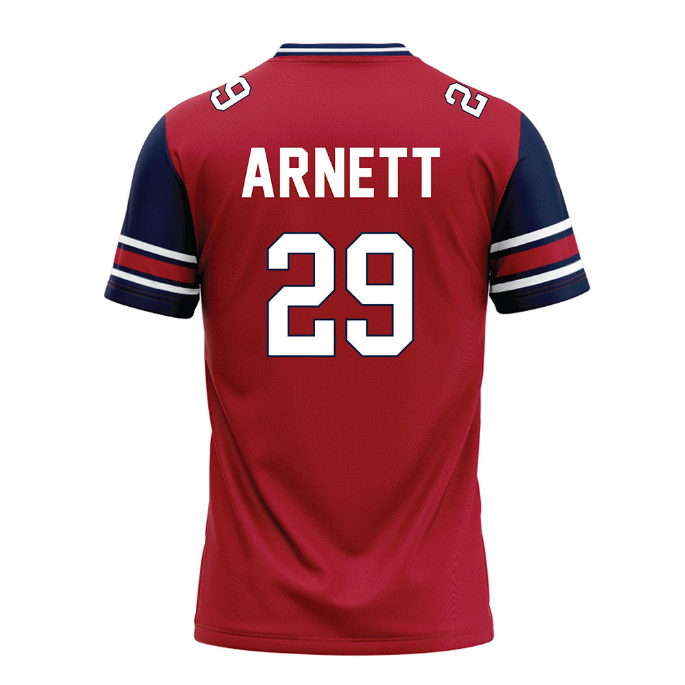 Liberty - NCAA Football : Tony Arnett - Red Football Jersey-1