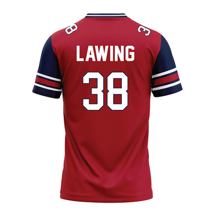 Liberty - NCAA Football : Tre Lawing - Red Football Jersey-1