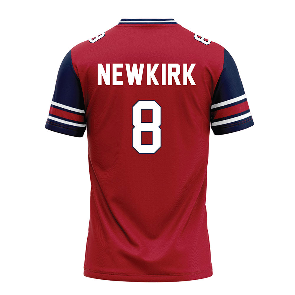 Liberty - NCAA Football : Nasir Newkirk - Red Football Jersey-1