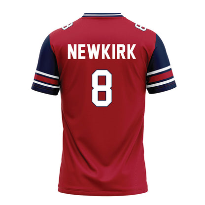 Liberty - NCAA Football : Nasir Newkirk - Red Football Jersey-1