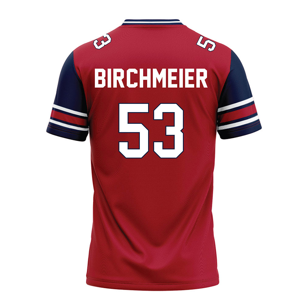 Liberty - NCAA Football : Alex Birchmeier - Red Football Jersey-1