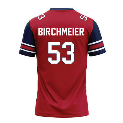 Liberty - NCAA Football : Alex Birchmeier - Red Football Jersey-1