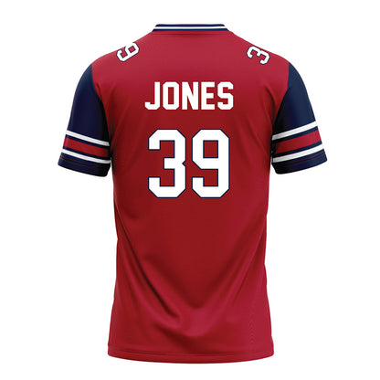 Liberty - NCAA Football : Carson Jones - Red Football Jersey-1