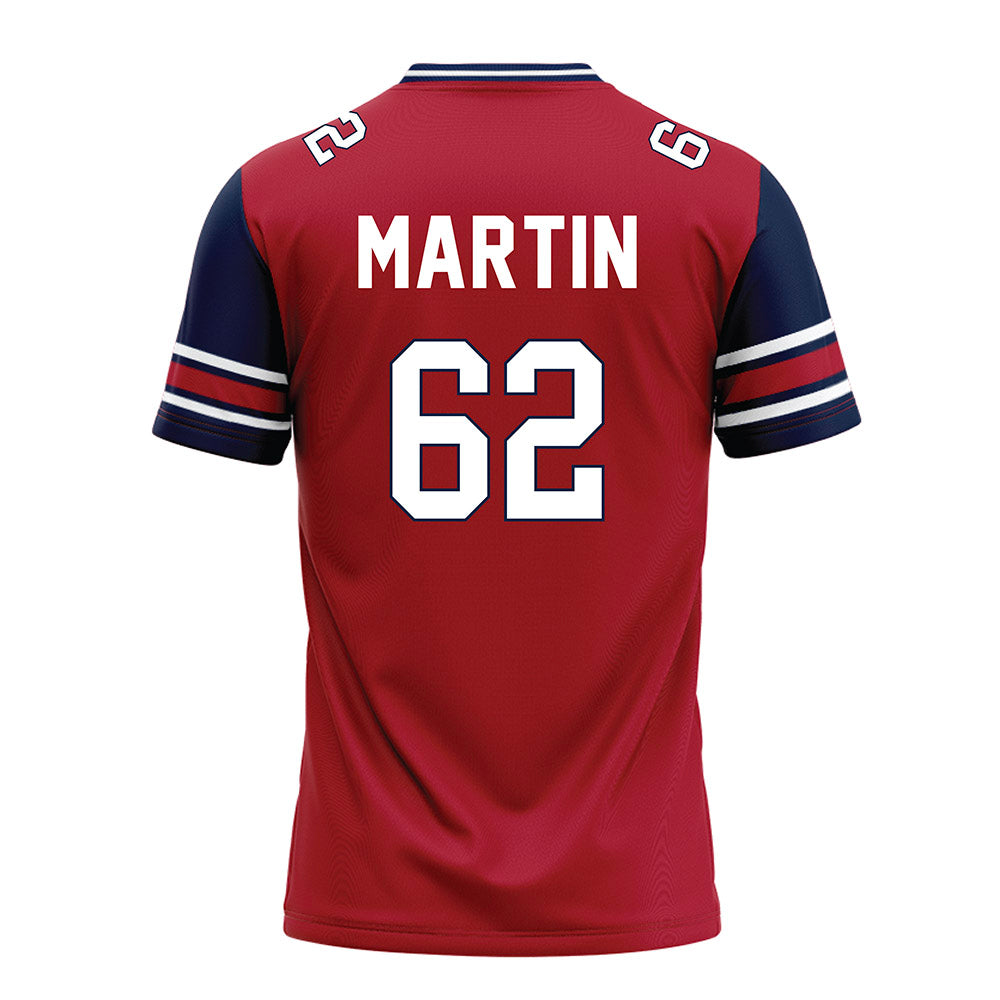 Liberty - NCAA Football : Blake Martin - Red Football Jersey-1