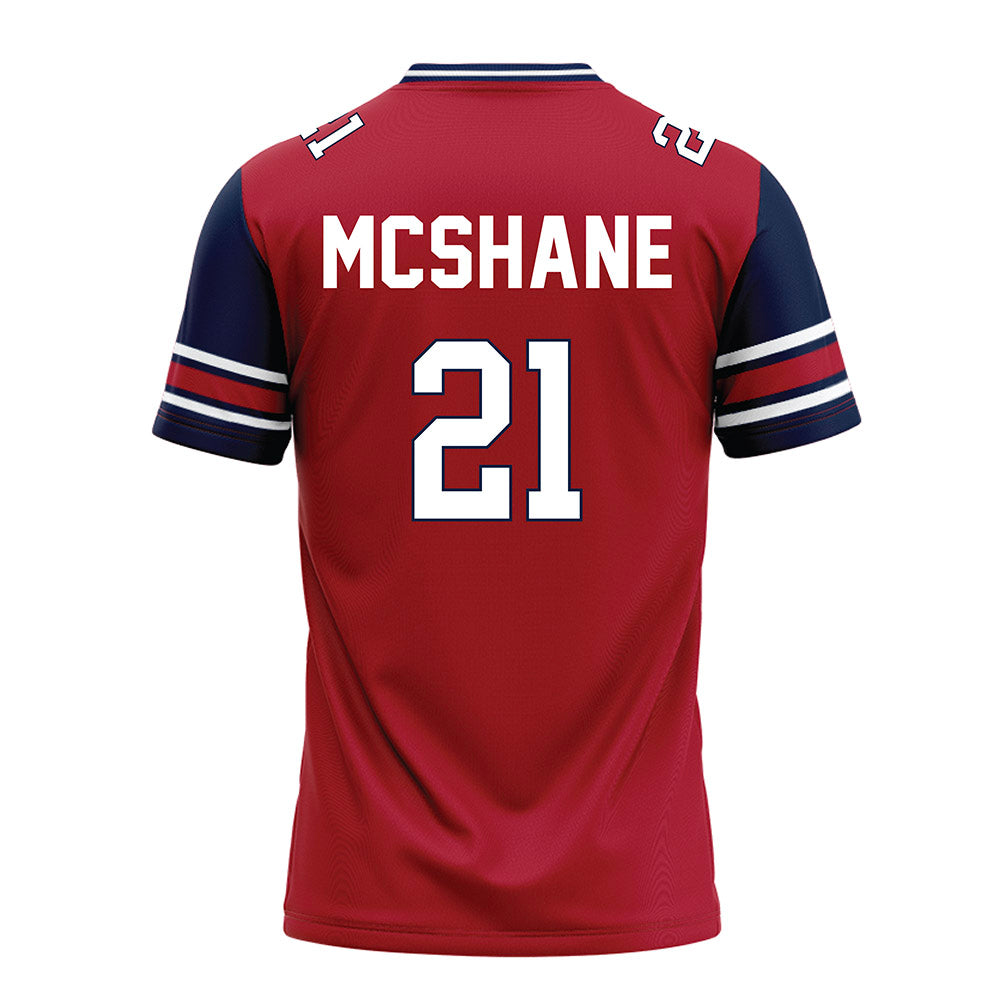 Liberty - NCAA Football : Ashton McShane - Red Football Jersey-1
